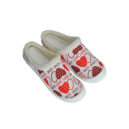 Rotosw Women Clog Slippers Cozy Plush Slipper Closed Toe Home Shoes Lightweight Slip On Winter Warm Shoe House Casual Sweet Heart 5.5
Rotosw Women Clog Slippers Cozy Plush Slipper Closed Toe Home Shoes Lightweight Slip On Winter Warm Shoe House Casual Sweet Heart 5.5