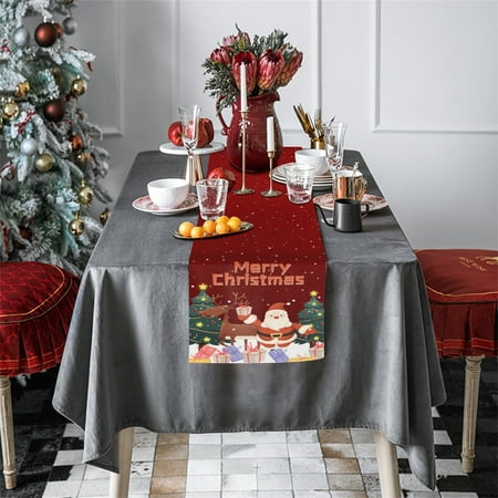FREE SHIPPING-Decor Christmas Table Table Runner Dresser Scarf Merry Christmas Home Decoration table cloth cover tablecloths gifts
FREE SHIPPING-Decor Christmas Table Table Runner Dresser Scarf Merry Christmas Home Decoration table cloth cover tablecloths gifts