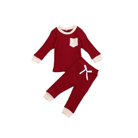 Newborn Baby Boys Girls Clothes Set Long Sleeves T-shirt+Long Trousers Autumn Spring Clothing
Newborn Baby Boys Girls Clothes Set Long Sleeves T-shirt+Long Trousers Autumn Spring Clothing
