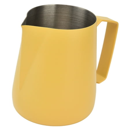 Milk Pitcher Professional Safe Fall Resistant Milk Frothing Pitcher Integrated Design For Coffee Machine Yellow
Milk Pitcher Professional Safe Fall Resistant Milk Frothing Pitcher Integrated Design For Coffee Machine Yellow