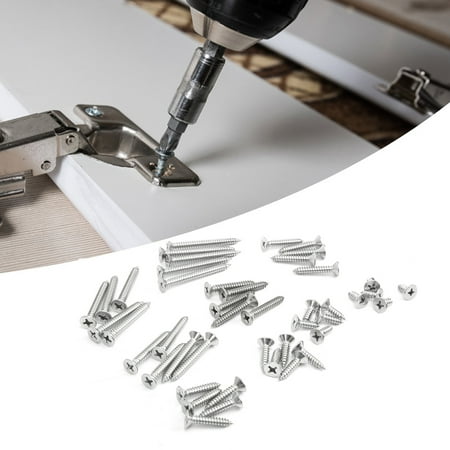 OTVIAP Stainless Steel Screw Self-Drilling Screw 45Pcs Self‑Tapping Screw 304 Stainless Steel Countersunk Head M6 Multi‑Length
OTVIAP Stainless Steel Screw Self-Drilling Screw 45Pcs Self‑Tapping Screw 304 Stainless Steel Countersunk Head M6 Multi‑Length