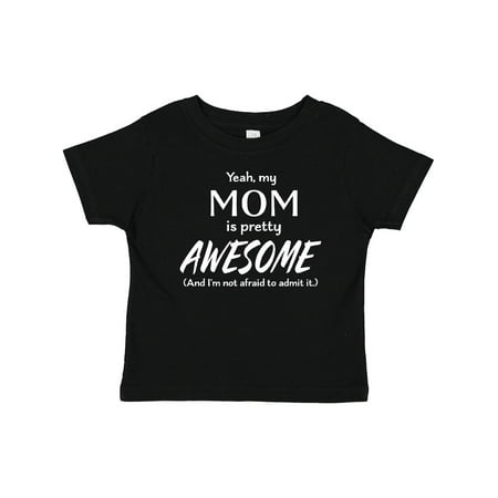 Inktastic Yeah My Mom is Pretty Awesome and I m Not Afraid to Admit It Gift Baby Boy or Baby Girl T-Shirt
Inktastic Yeah My Mom is Pretty Awesome and I m Not Afraid to Admit It Gift Baby Boy or Baby Girl T-Shirt