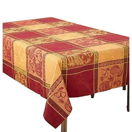 Fennco Styles Holiday Jacquard Warm Thanksgiving Decorative Table Linens Tablecloth
Fennco Styles Holiday Jacquard Warm Thanksgiving Decorative Table Linens Tablecloth