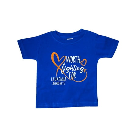 Inktastic Worth Fighting For Leukemia Awareness Orange Heart Gift Baby Boy or Baby Girl T-Shirt
Inktastic Worth Fighting For Leukemia Awareness Orange Heart Gift Baby Boy or Baby Girl T-Shirt