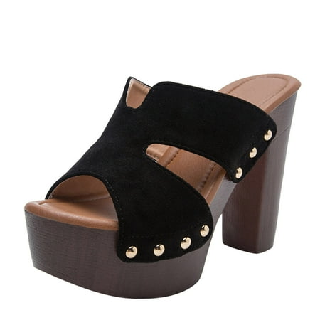 SEMIMAY Fashion Spring And Summer Women Sandals Thick Soled Heel Super High Heel Fish Mouth Breathable Comfortable And
SEMIMAY Fashion Spring And Summer Women Sandals Thick Soled Heel Super High Heel Fish Mouth Breathable Comfortable And