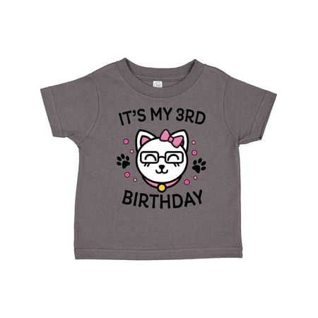 Inktastic Its My 3rd Birthday with Cat in Glasses Gift Toddler Toddler Girl T-Shirt
Inktastic Its My 3rd Birthday with Cat in Glasses Gift Toddler Toddler Girl T-Shirt