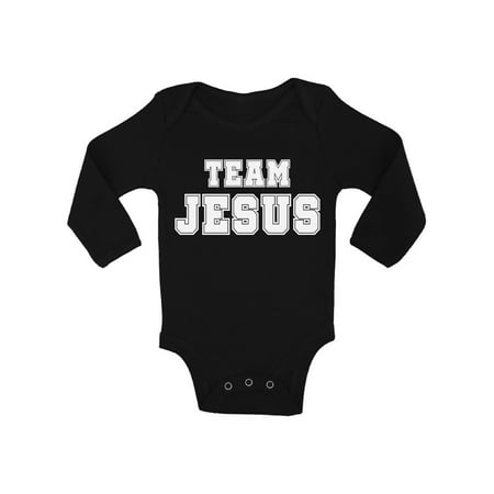 Awkward Styles White Romper for Baby Team Jesus Baby Bodysuit Long Sleeve Christian Romper for Boys Christian One Piece for Girls Jesus Romper for Children Christian Gifts for Child Newborn Clothing
Awkward Styles White Romper for Baby Team Jesus Baby Bodysuit Long Sleeve Christian Romper for Boys Christian One Piece for Girls Jesus Romper for Children Christian Gifts for Child Newborn Clothing