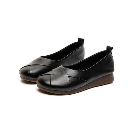 Gomelly Ladies Boat Shoe Comfort Casual Shoes Wedge Loafers Soft Sole Flats Nurse Daily Retro Loafer Black 8.5
Gomelly Ladies Boat Shoe Comfort Casual Shoes Wedge Loafers Soft Sole Flats Nurse Daily Retro Loafer Black 8.5