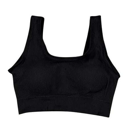 EHTMSAK Wireless Everyday Bralettes for Women V Neck Wireless Sports Padded Bra with Strap Black F
EHTMSAK Wireless Everyday Bralettes for Women V Neck Wireless Sports Padded Bra with Strap Black F