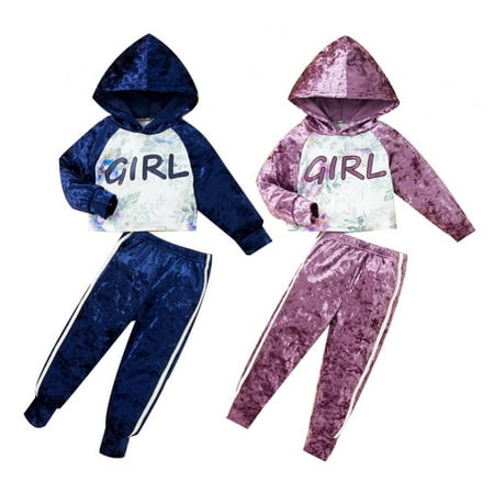 SYNPOS 2-6T 2Pcs Fashion Toddler Baby Girl Velvet Sweatshirt Tops Pant Set Tracksuit
SYNPOS 2-6T 2Pcs Fashion Toddler Baby Girl Velvet Sweatshirt Tops Pant Set Tracksuit