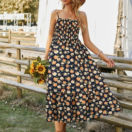 Lilgiuy Womens Summer Casual Beach Sleeveless Suspenders Printing Dress Fall Dresses for 2022 Spring Winter
Lilgiuy Womens Summer Casual Beach Sleeveless Suspenders Printing Dress Fall Dresses for 2022 Spring Winter