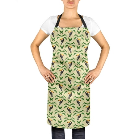 S4Sassy Yellow Toucan & Leaf Bird Bib Kitchen Apron with Adjustable Belt For Cooking Chef Bib-24 x 32 Inches
S4Sassy Yellow Toucan & Leaf Bird Bib Kitchen Apron with Adjustable Belt For Cooking Chef Bib-24 x 32 Inches