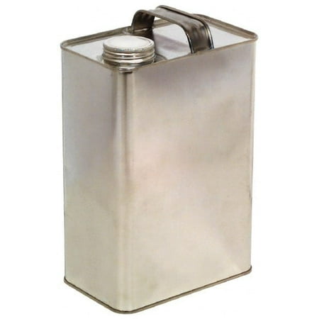 Made in USA 1 Gal Rectangular Tin Can Case of 40 Cans