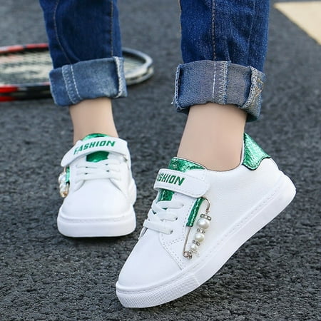 〖Roliyen〗Girls Sneakers Pearl Sport Flat Scale Baby Single Kids Shoes Infant Princess Girls Children Baby Shoes
〖Roliyen〗Girls Sneakers Pearl Sport Flat Scale Baby Single Kids Shoes Infant Princess Girls Children Baby Shoes