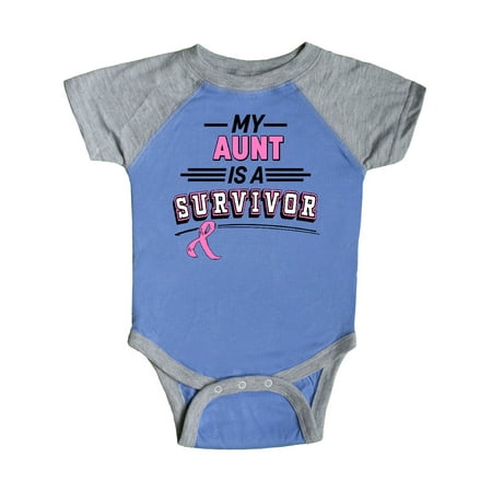 Inktastic My Aunt is a Survivor Breast Cancer Awareness Gift Baby Boy or Baby Girl Bodysuit
Inktastic My Aunt is a Survivor Breast Cancer Awareness Gift Baby Boy or Baby Girl Bodysuit