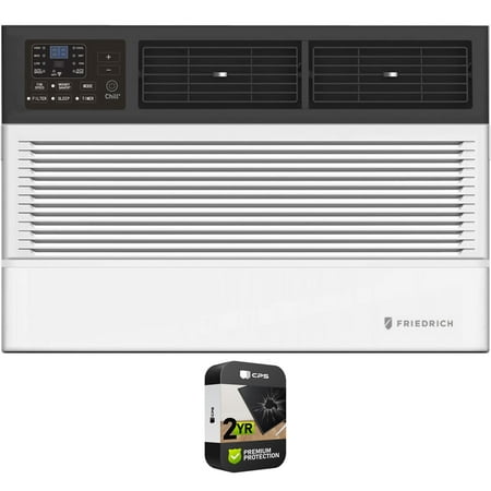 

Friedrich CCF05B10A Chill Premier 5 000BTU 115V Smart Wi-Fi Room Air Conditioner Bundle with Premium 2 YR CPS Enhanced Protection Pack