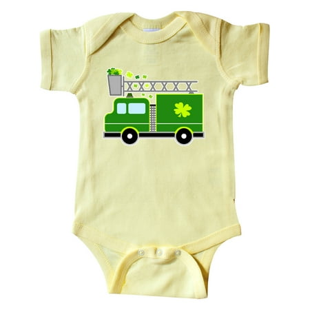 Inktastic St. Patricks Day Fire Truck in Green with Shamrocks Gift Baby Boy or Baby Girl Bodysuit
Inktastic St. Patricks Day Fire Truck in Green with Shamrocks Gift Baby Boy or Baby Girl Bodysuit