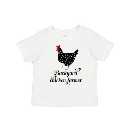 Inktastic Backyard Chicken Farmer Ancona Hen Gift Toddler Toddler Girl T-Shirt