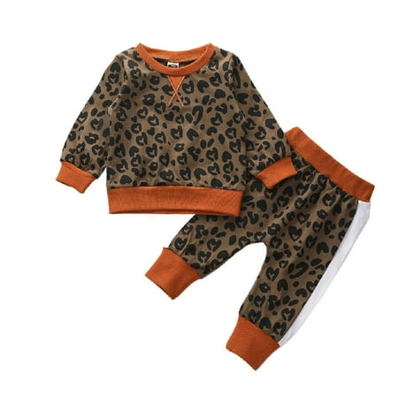 Honeeladyy Winter Newborn Baby Boys Long Sleeve Leopard Print Pullover Hoody+Pants Set Outfits Brown Sales
Honeeladyy Winter Newborn Baby Boys Long Sleeve Leopard Print Pullover Hoody+Pants Set Outfits Brown Sales