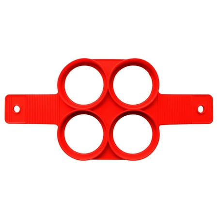 Silicone Four Hole Circular For Omelette Waffles mold DIY Baking