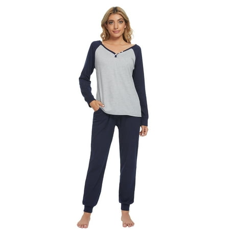 MintLimit Women s Cotton Pajamas Set Long Sleeve Sleepwear Pattern Tops and Pants PJ Sets Joggers Loungewear With Pocket
MintLimit Women s Cotton Pajamas Set Long Sleeve Sleepwear Pattern Tops and Pants PJ Sets Joggers Loungewear With Pocket