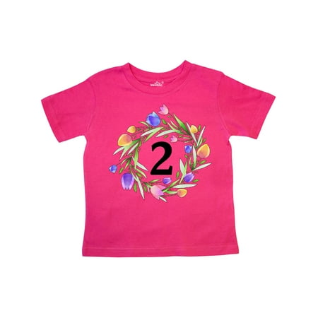 Inktastic 2nd Birthday Tulip Flower Wreath Gift Toddler Boy or Toddler Girl T-Shirt
Inktastic 2nd Birthday Tulip Flower Wreath Gift Toddler Boy or Toddler Girl T-Shirt