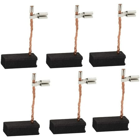 6PCS Durable A27343 Replacement Carbon Brushes Compatible with DWP611 Router DWP611PK Router 450 450PK Router
