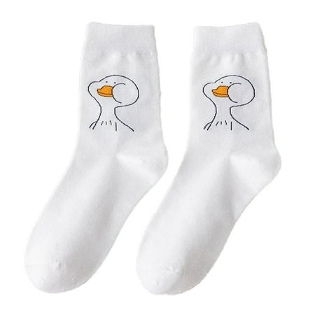 HESITONE Japanese Style Women Kawaii Cotton Long Crew Socks Funny Cartoon Duck Printed Harajuku Skateboard Student Stockings Hosiery Streetwear
HESITONE Japanese Style Women Kawaii Cotton Long Crew Socks Funny Cartoon Duck Printed Harajuku Skateboard Student Stockings Hosiery Streetwear
