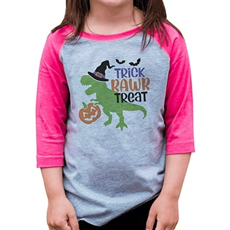 7 ate 9 Apparel Kids Dinosaur Happy Halloween Shirts - Trick Rawr Treat Pumpkin Pink Shirt 18 Months
7 ate 9 Apparel Kids Dinosaur Happy Halloween Shirts - Trick Rawr Treat Pumpkin Pink Shirt 18 Months