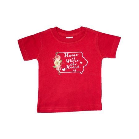 Inktastic Iowa Home is Where the Heart is with Watercolor Floral Gift Baby Boy or Baby Girl T-Shirt
Inktastic Iowa Home is Where the Heart is with Watercolor Floral Gift Baby Boy or Baby Girl T-Shirt