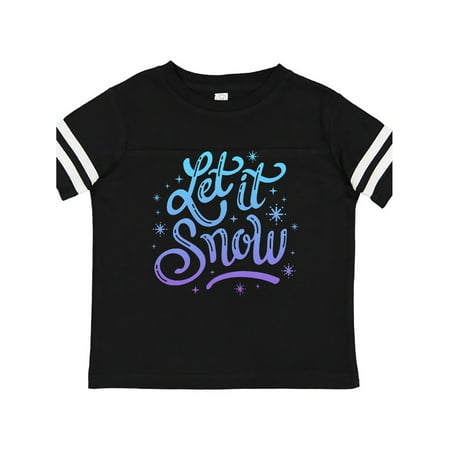 Inktastic Winter Let It Snow Lettering in Blue with Snowflakes Gift Toddler Boy or Toddler Girl T-Shirt
Inktastic Winter Let It Snow Lettering in Blue with Snowflakes Gift Toddler Boy or Toddler Girl T-Shirt