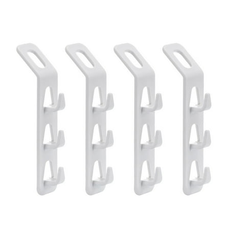 DWRGQD Hanger Connector Hook 4PCS Hook Cascading Hangers Space Saving Heavy Duty Wardrobe Organizer Home Textile Storage White One Size
DWRGQD Hanger Connector Hook 4PCS Hook Cascading Hangers Space Saving Heavy Duty Wardrobe Organizer Home Textile Storage White One Size