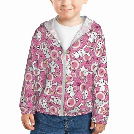 Zeuib Cute Rabbit Print Girls & Boys Sun Protection Hoodie with UPF 50+ Children’s Quick-Dry Jacket Perfect for Outdoor Activities-5 Years
Zeuib Cute Rabbit Print Girls & Boys Sun Protection Hoodie with UPF 50+ Children’s Quick-Dry Jacket Perfect for Outdoor Activities-5 Years