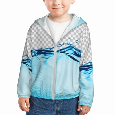 Goofa Crystal Clear Water Splash Printed Kids Zip-Up Hoodie Girls Boys UPF50+ Sun Protection Jacket Hooded Cooling Shirt-18 Months 
Goofa Crystal Clear Water Splash Printed Kids Zip-Up Hoodie Girls Boys UPF50+ Sun Protection Jacket Hooded Cooling Shirt-18 Months