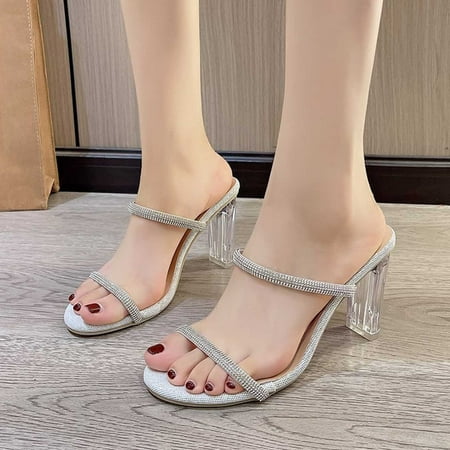 Tawop Comfortable Shoes for Women Dress Plus Size Summer High Heel Open Toe Chunky Heel Shoes Pu White 42(Us:9)
Tawop Comfortable Shoes for Women Dress Plus Size Summer High Heel Open Toe Chunky Heel Shoes Pu White 42(Us:9)