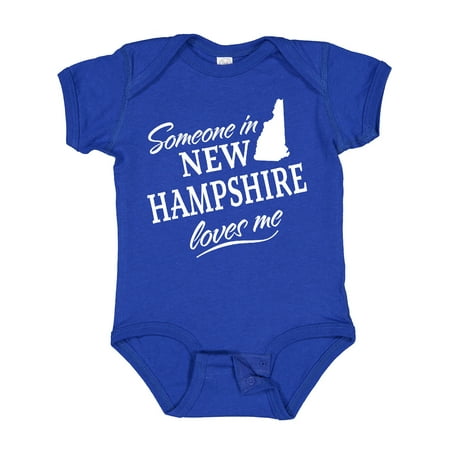 Inktastic Someone in New Hampshire Loves Me Gift Baby Boy or Baby Girl Bodysuit
Inktastic Someone in New Hampshire Loves Me Gift Baby Boy or Baby Girl Bodysuit