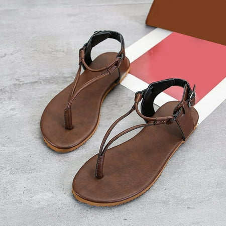 Cathalem Size 11 Sandals Women Wide Width Ladies Fashion Roman Style Leather Herringbone Buckle Dress Sandals for Women Size 12 Coffee 9
Cathalem Size 11 Sandals Women Wide Width Ladies Fashion Roman Style Leather Herringbone Buckle Dress Sandals for Women Size 12 Coffee 9
