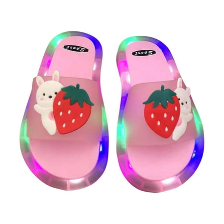 Odeerbi Clearance Girls Slippers Led Happy Slippers For Summer Children s Cartoon Cute Sandals Shining Walking Artifact
Odeerbi Clearance Girls Slippers Led Happy Slippers For Summer Children s Cartoon Cute Sandals Shining Walking Artifact