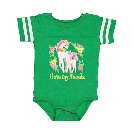 Inktastic I Love My Abuela Unicorn with Pink and Yellow Flowers Gift Baby Boy or Baby Girl Bodysuit
Inktastic I Love My Abuela Unicorn with Pink and Yellow Flowers Gift Baby Boy or Baby Girl Bodysuit