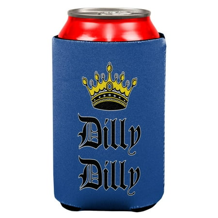 Dilly Dilly Crown Olde English Blue All Over Can Cooler
