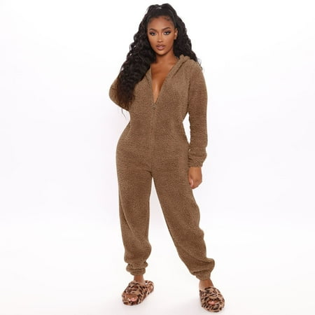 Dillar Women Long Sleeve Hooded Jumpsuit Pajamas Casual Winter Warm Rompe Sleepwear Ladies Plush Hooded Ear Long Sleeve Warm Home Jumpsuit
Dillar Women Long Sleeve Hooded Jumpsuit Pajamas Casual Winter Warm Rompe Sleepwear Ladies Plush Hooded Ear Long Sleeve Warm Home Jumpsuit