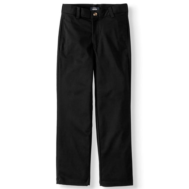 Arrow Boys Aroflex Super Soft Stretch Twill Flat Front Pants