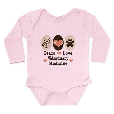 CafePress - Peace Love Veterinary Medicine Body Suit - Long Sleeve Cotton Baby Bodysuit
CafePress - Peace Love Veterinary Medicine Body Suit - Long Sleeve Cotton Baby Bodysuit