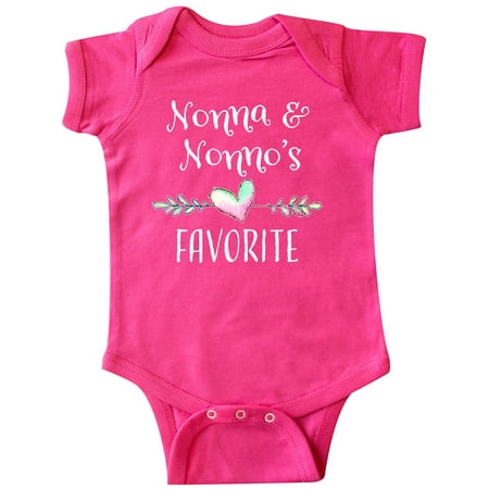 Inktastic Nonna and Nonno s Favorite- Heart Grandchild Gift Baby Boy or Baby Girl Bodysuit
Inktastic Nonna and Nonno s Favorite- Heart Grandchild Gift Baby Boy or Baby Girl Bodysuit