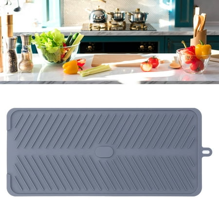 Octpeak Silicone Dish Drying Mat Food Grade Silicone High Temperature Resistance Grey Dish Drainer Pad For Kitchen Dish Drainer Pad Silicone Drain Pad
Octpeak Silicone Dish Drying Mat Food Grade Silicone High Temperature Resistance Grey Dish Drainer Pad For Kitchen Dish Drainer Pad Silicone Drain Pad