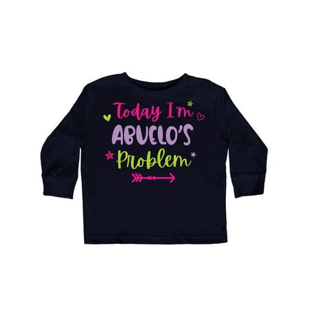 Inktastic Child Funny Today Im Abuelos Problem Gift Toddler Toddler Girl Long Sleeve T-Shirt
Inktastic Child Funny Today Im Abuelos Problem Gift Toddler Toddler Girl Long Sleeve T-Shirt
