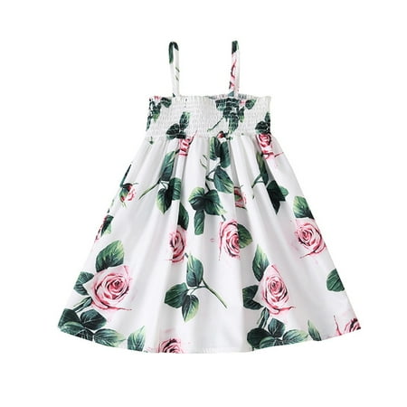 GWAABD Girls Summer Casual Dress White Cotton Kids Toddler Baby Girls Spring Summer Floral Sleeveless Party Holiday Princess Dress Clothing 130
GWAABD Girls Summer Casual Dress White Cotton Kids Toddler Baby Girls Spring Summer Floral Sleeveless Party Holiday Princess Dress Clothing 130