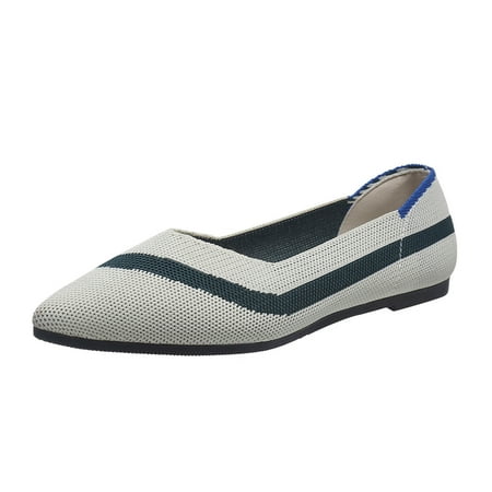 Mackneog Ladies Mesh Breathable Shallow Mouth Shoes Pointed Toe Flat Colorblock Casual Shoes Gift on Clearance
Mackneog Ladies Mesh Breathable Shallow Mouth Shoes Pointed Toe Flat Colorblock Casual Shoes Gift on Clearance