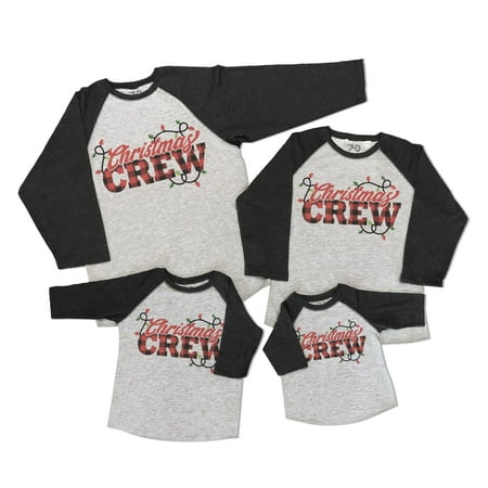 7 ate 9 Apparel Matching Family Merry Christmas Shirts - Christmas Crew Buffalo Plaid Grey Shirt 18 Months
7 ate 9 Apparel Matching Family Merry Christmas Shirts - Christmas Crew Buffalo Plaid Grey Shirt 18 Months