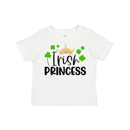 Inktastic Irish Princess with Crown and Green Clovers Gift Toddler Toddler Girl T-Shirt
Inktastic Irish Princess with Crown and Green Clovers Gift Toddler Toddler Girl T-Shirt